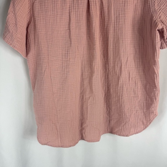 Madewell button up shirt Size:M light pink 100% Cotton - Picture 15 of 16